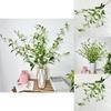 Wedding Celebration Artificial Wintergreen Leaves With Pearl Accents For Photography And Gifts
