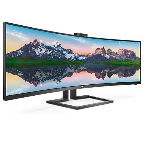 Monitor 48,8 inch 499P9H Curbat VA HDMIx2 DP USBC