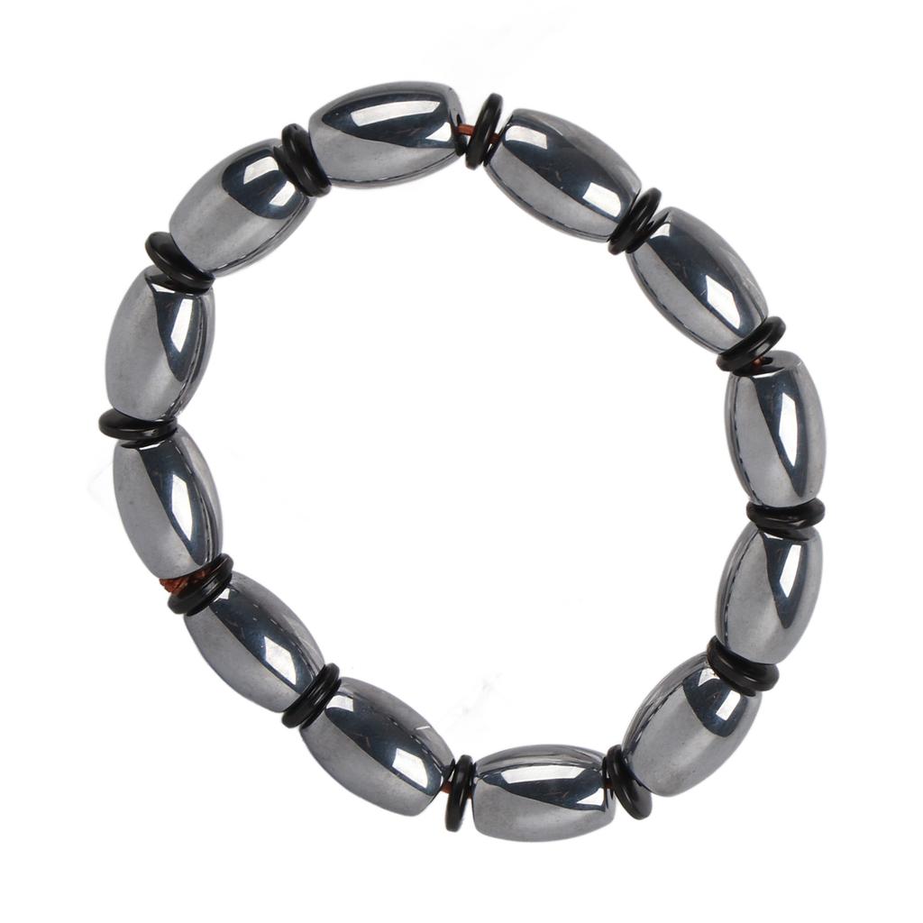 Terahertz Beads Bracelet Stretchy Stress Relief Meridian Treatment Unisex Energy Healing Stone Bracelet