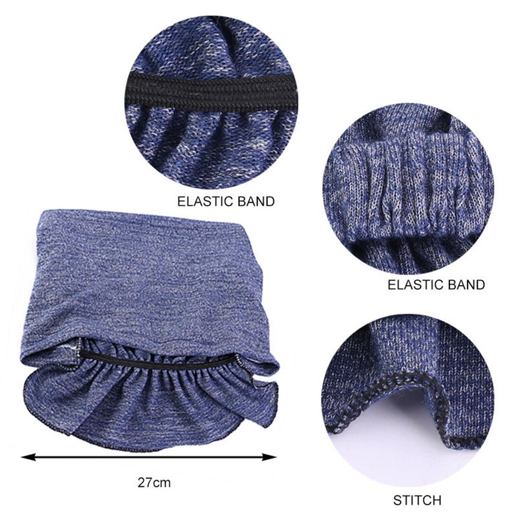 Women Summer Beanies Cap Solid Color Turban Hat Elastic Pre-Cross Chemo Covers Caps Muslim Headwraps Windproof Bandanas