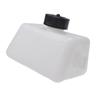 1L Kunststoff Benzin Kraftstoff Gas Tank mit Deckel für 43cc 47cc 49cc 2-Takt Mini Moto Dirt Pocket Bike Quad ATV Roller, Auslaufsicherer Lagerbehälter Ersatz