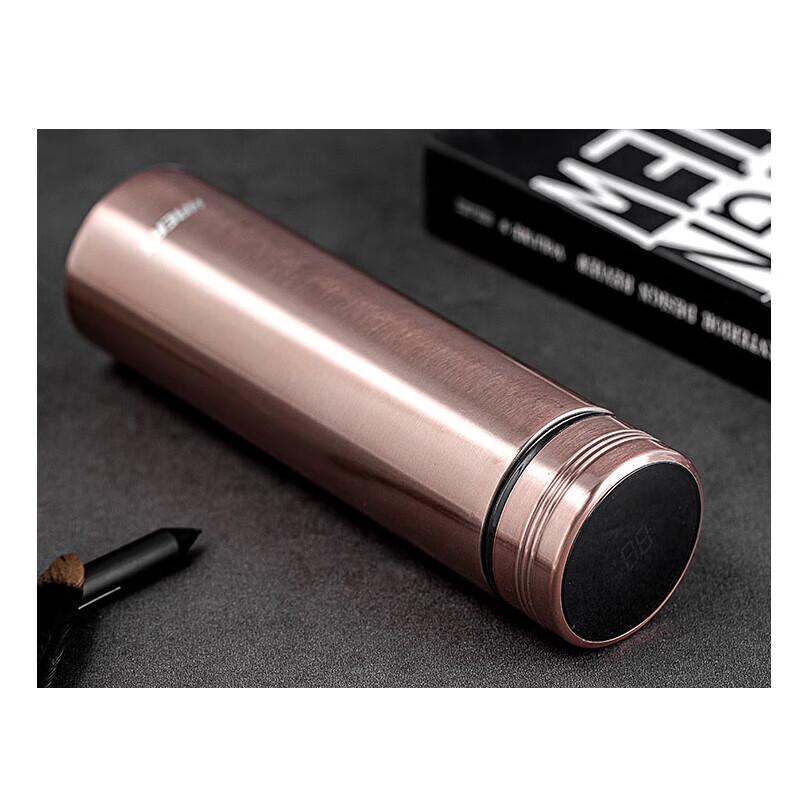 Haers Smart Temperature Display Vacuum Insulated Thermos Bottle