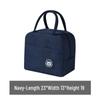 Insulated Lunch Box for Students and Office Workers, Waterproof and Anti-Oil Handbag with Large Capacity and Aluminum Foil Lining.