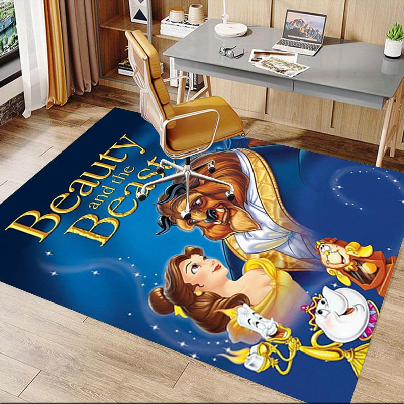 Beauty Beast Romance Carpet For Playroom Bedroom Living Room Sofa Home Decorkids Game Area Rug Nonslip Floor Mat
