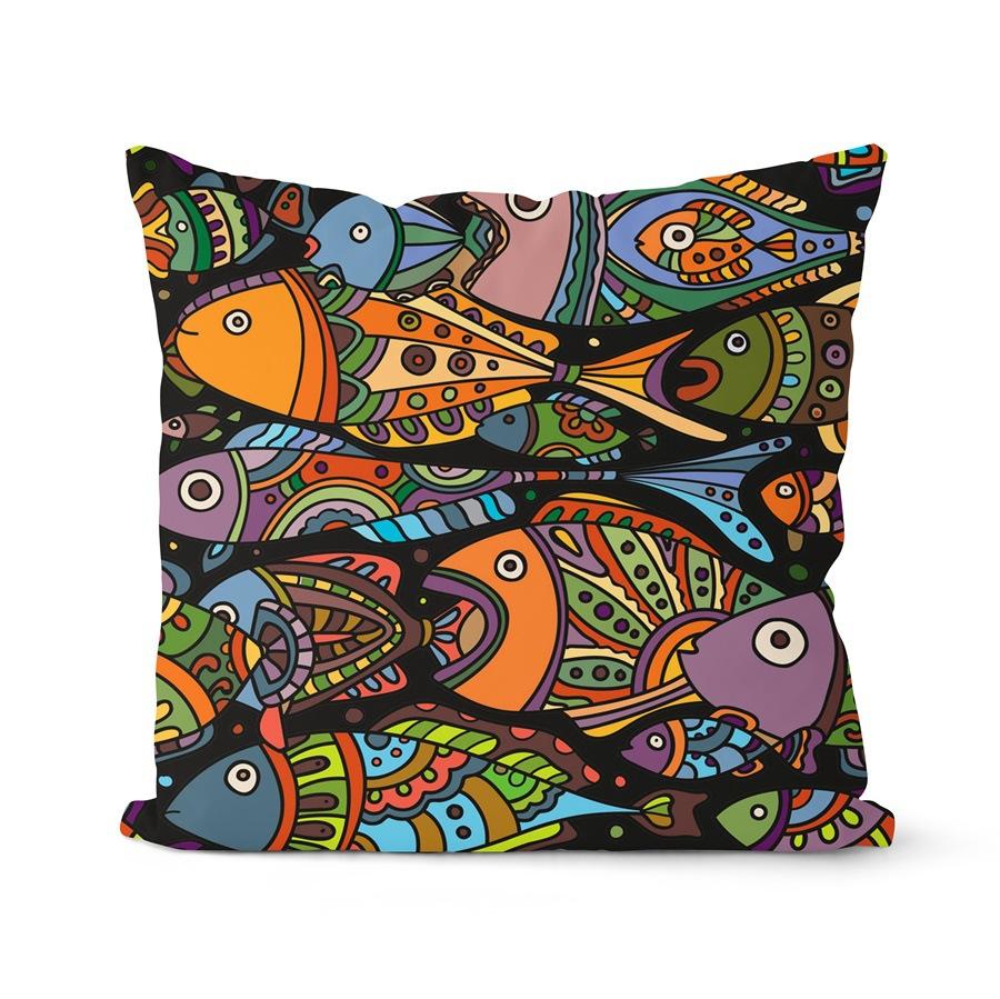 Tribal Muster Kissenbezug Geometrisch Ethnisch Afrikanisches Element Kissen Haus Sofa Stuhl