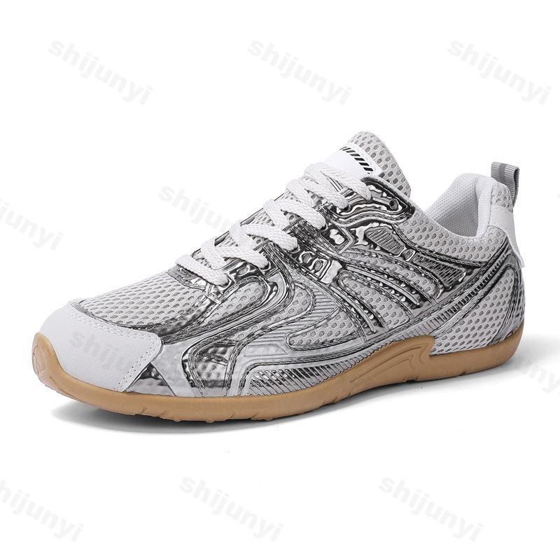 Fashion Spring New Style Men Casual Sports Shoes 2025 Shoes Fashion Versatile Mesh Breathable Comfortable Flat Bottom Training Sneakers
