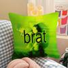 Singer CCharli Xcx Throw Pillow Covers Pattern Cushion Cover Suitable For Sofa Bedroom Car Pillow Cover