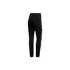 Adidas Neo Logo Slim Fit Casual Sports Pants Women Bottoms Black FU0218