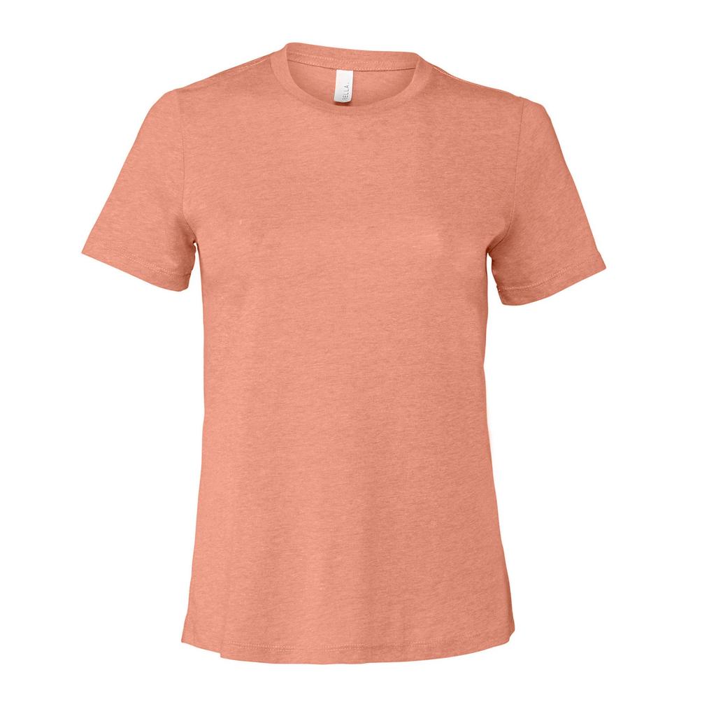 Bella + Canvas Womens/Ladies CVC Jersey Relaxed Fit Short-Sleeved T-Shirt