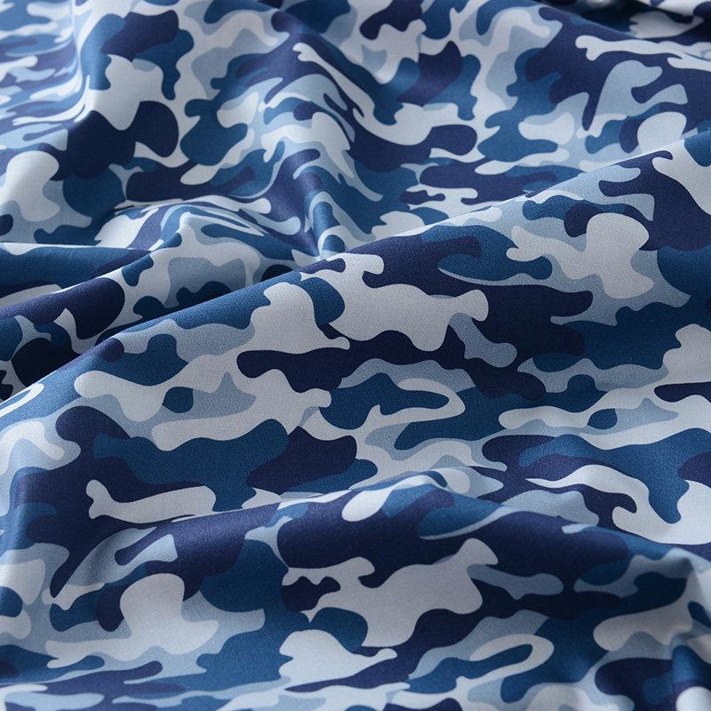 Camouflage Cotton Fabric for DIY Sewing Needlework Clothes Short Sleeve Pants Sewing Desert Ocean Forest Printed Textile Cloth