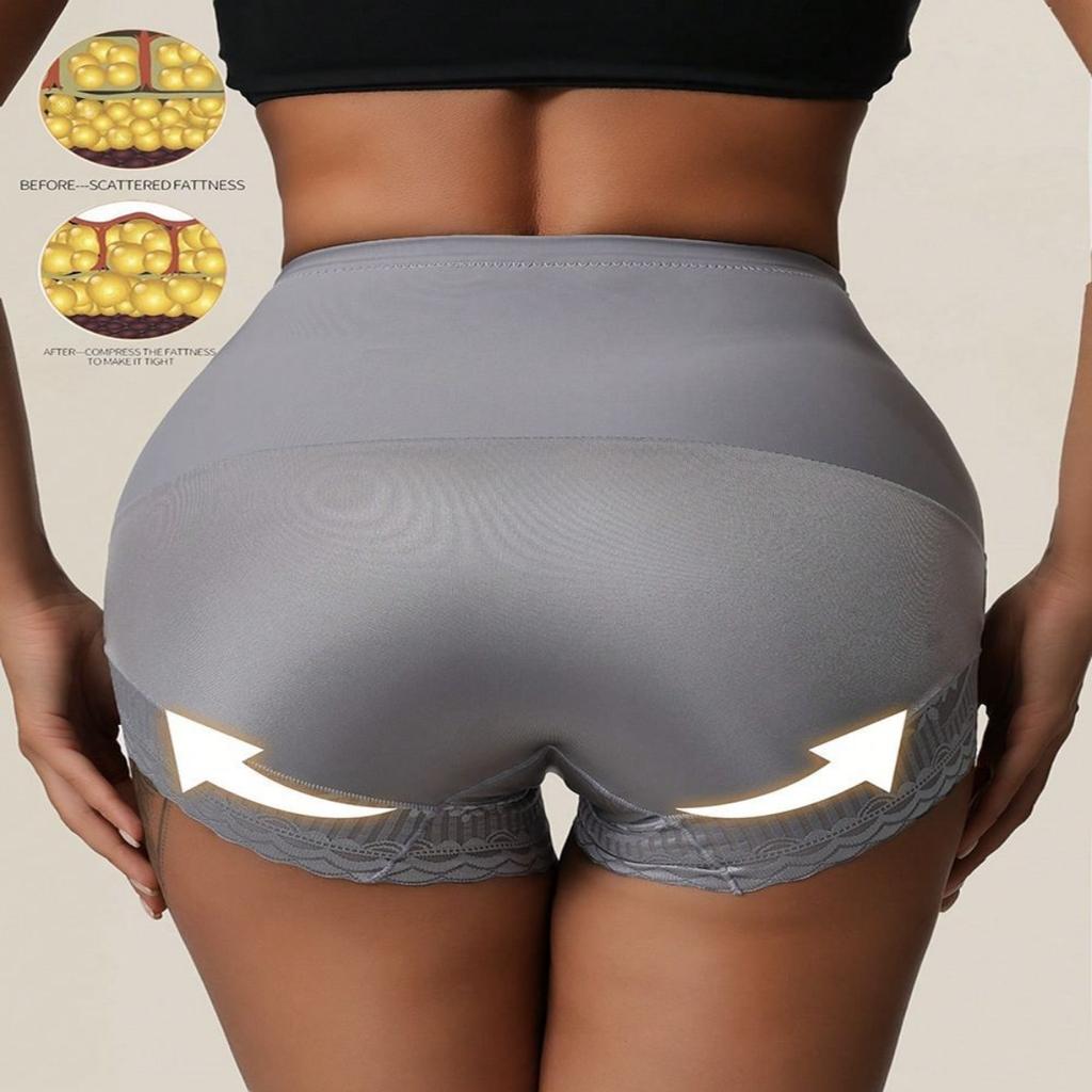 High-Waisted Abdominal Shaping Panties for Women - Postpartum Girdle with Buttocks Lifting & Tummy Control, Strong Body Shaping, Breathable Mesh Back