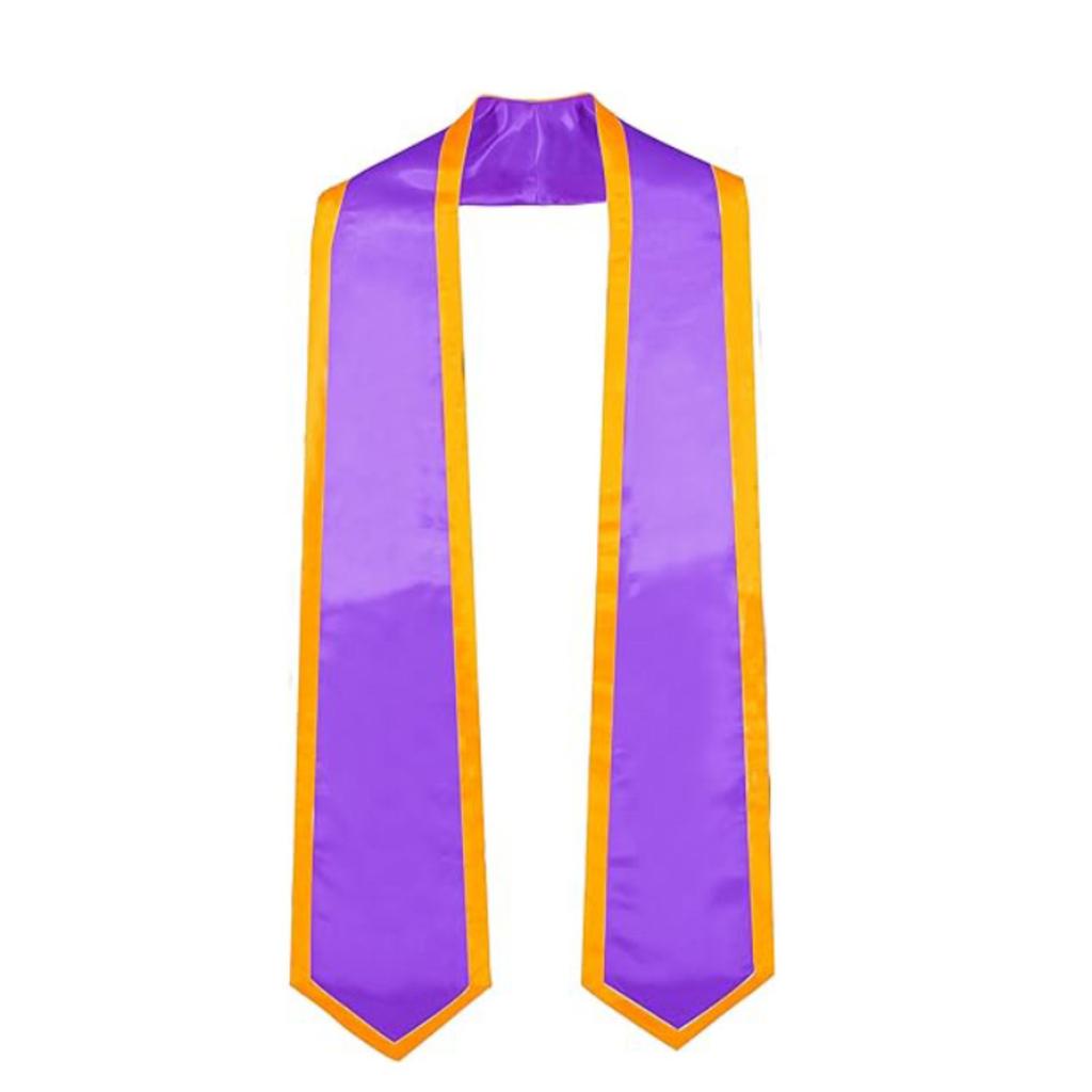 College Graduation Ribbon Ceremonial Shoulder Strap Award Satin Shawl Gift