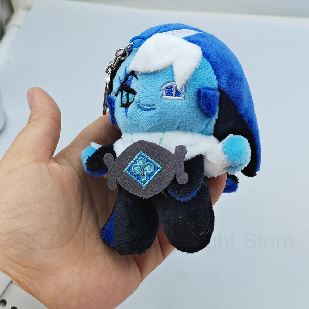 12Cm Pendant Cookie Kingdom Plush Doll Cartoon Eternal Sugar Cookie Stuffed Doll Game Shadow Milk Cookie Plusie Toy Collect Gift