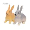 2Pcs Rabbit Ornament Miniature Figurine Fairy Garden Terrarium Landscape Decor