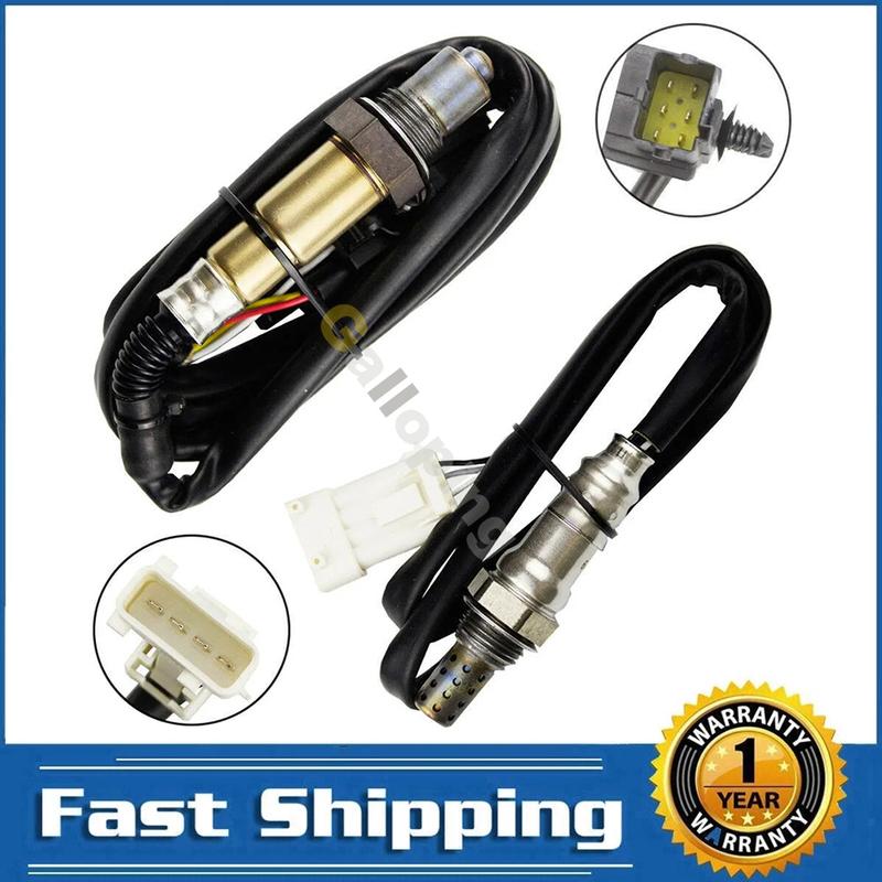 

2pcs O2 Oxygen Sensors 1 2 for Volvo C70 2000 2001 2002 2003 2004 2.3L 2.4L XC70 V70 S60 2005 2006 2007 2.5L Upstream Downstream
