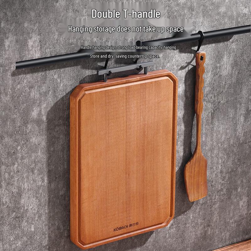 Kambach Solid Wenge Wood Cutting Board