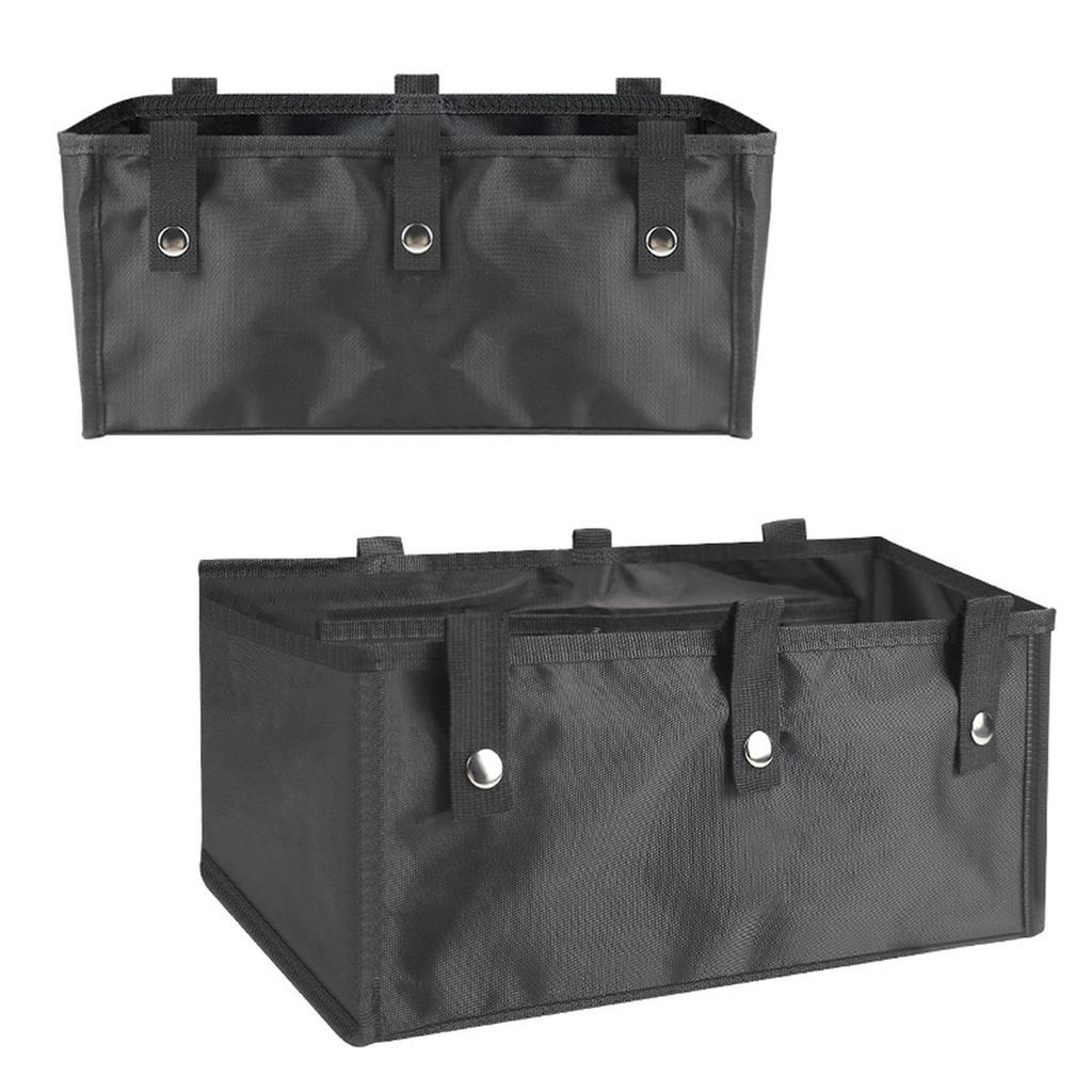 2/1Pcs Foldable Large Rollator Walker Basket Oxford Cloth Under Seniors Women Men Seat Rollator Bag Basket for 4 Wheel Rollator