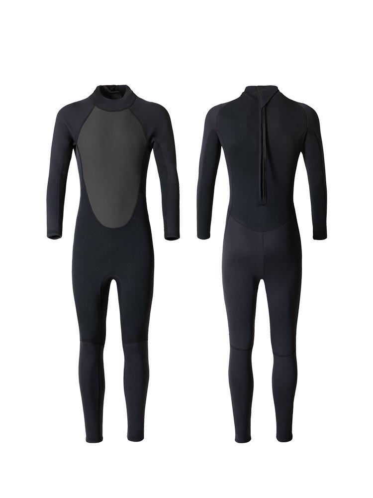 Women's 3mm Winter Wetsuit: One-Piece Snorkeling, Jellyfish & Sun Protection, Warm Surfing Swimsuit