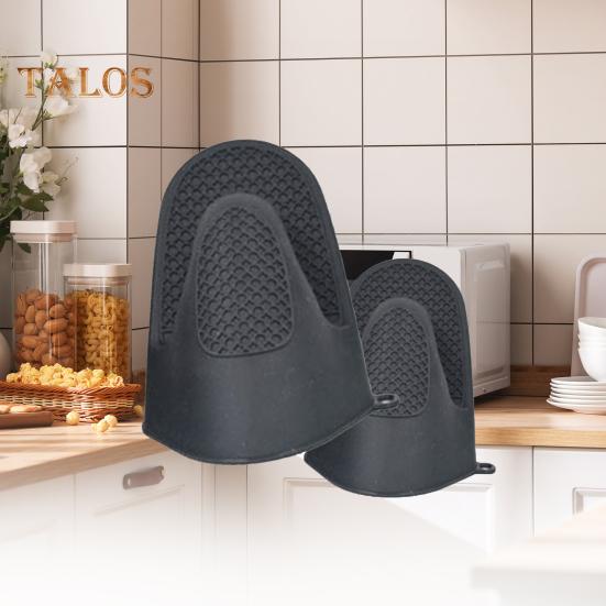 1 Pc Hand Clip High Temperature Resistance Non-Slip Reusable Creative Household Kitchen Silicone Microwave Mitten Kitchen Gadgets