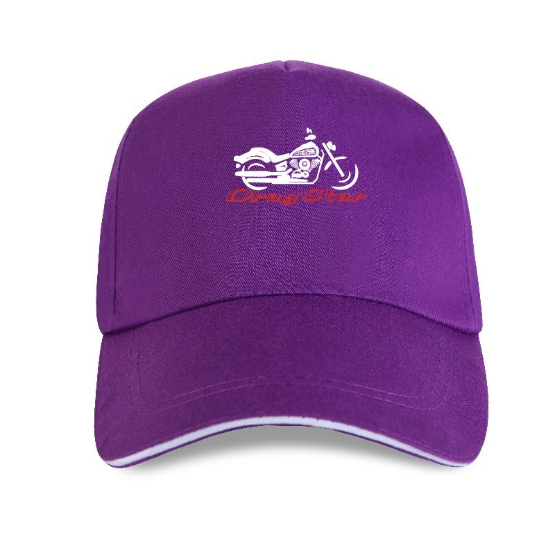 New 2021 2021 Baseball Cap for Biker Classic Japanese Motorcycle Fans DragStar Drag Star Motorcycle Moto 100% Cotton for Man S
