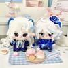 Genshin Impact Neuvillette 10cm Anime Cartoon Figur Idol Plüschtiere Kissen Mädchen Geburtstagsgeschenk Kissen Cosplay