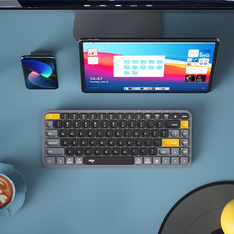 Aigo V200 Multi-Device Wireless Bluetooth Keyboard