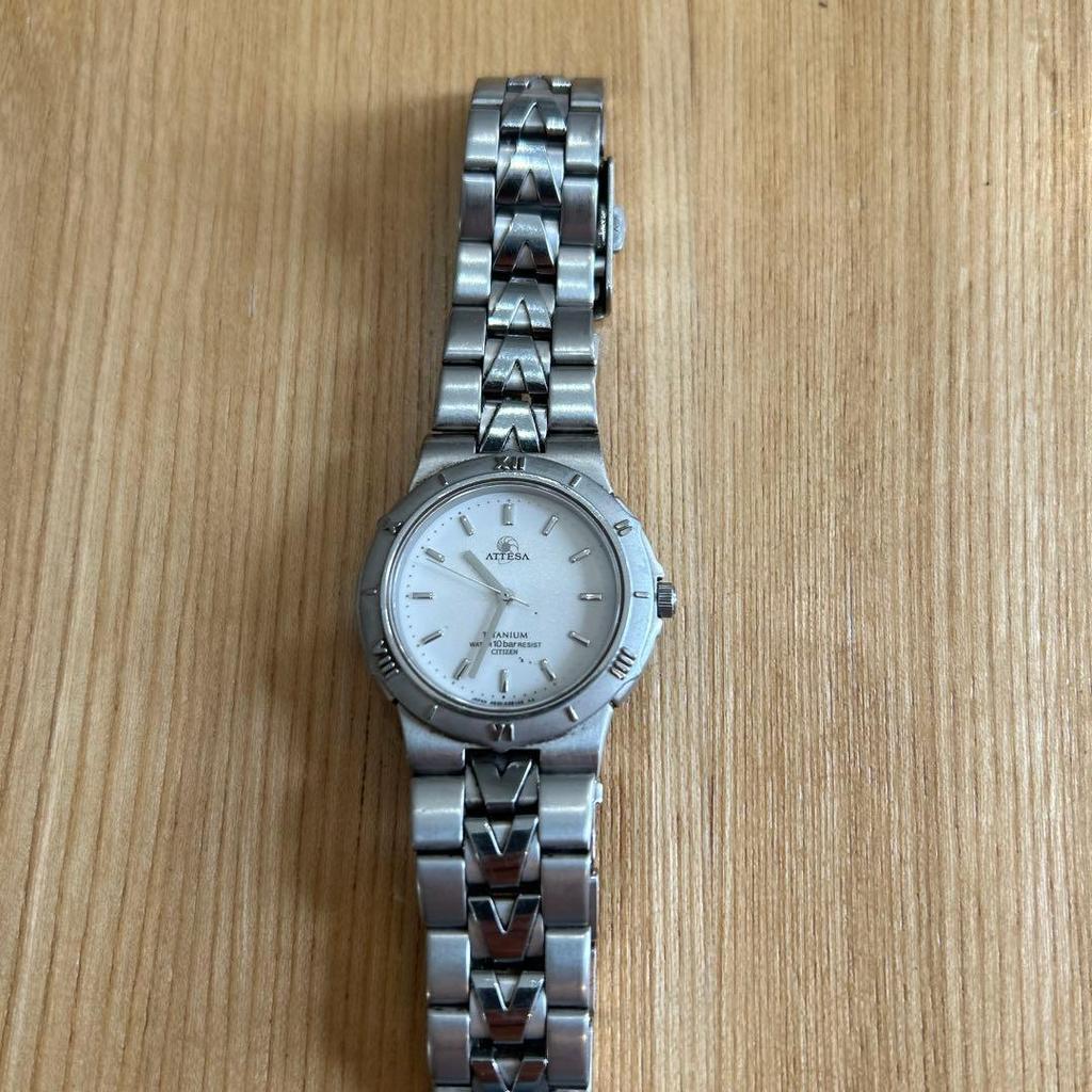 Used CITIZEN ATTESA Titanium Watch Quartz
