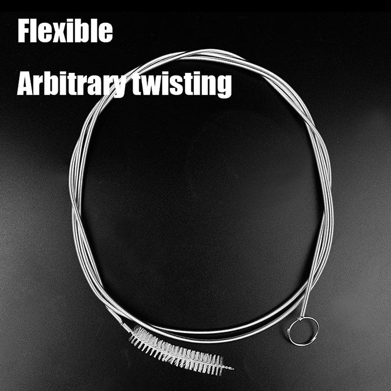 5 sztuk/zestaw Narzędzie do usuwania zatorów w otworach odpływowych lodówki Narzędzia do czyszczenia otworów w lodówce Szczotka do czyszczenia wylotów wody do użytku domowego