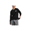Skechers Sweatshirts Unisex Carbon Black/0018 Crew Neck Moderate Other L321U138-0018
