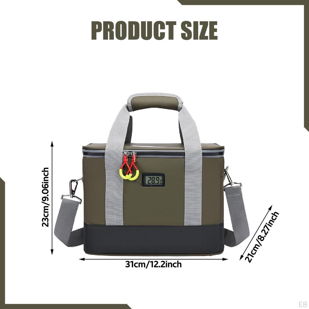 Empty First Aid Bag Emergency Carrying Case Portable Organizer Storage Pouch for Home