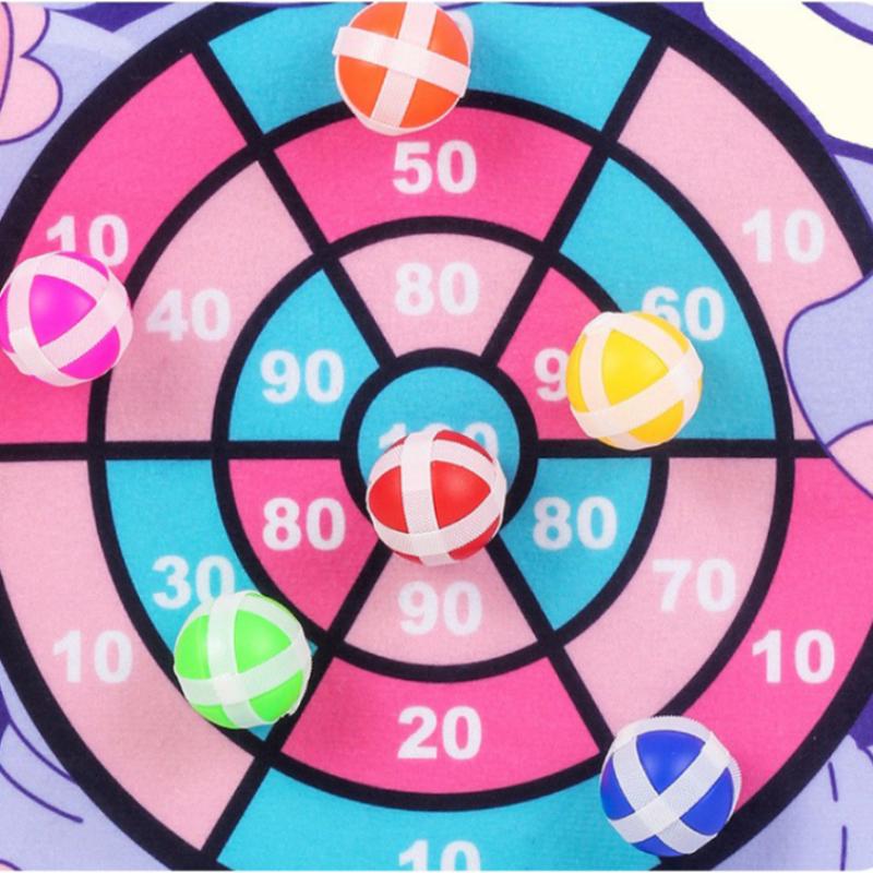 Kinder Cartoon Tier Dart Board Klebrige Kugel Kaninchen Familie Interaktive Pädagogisches Spielzeug Weihnachten Geschenk