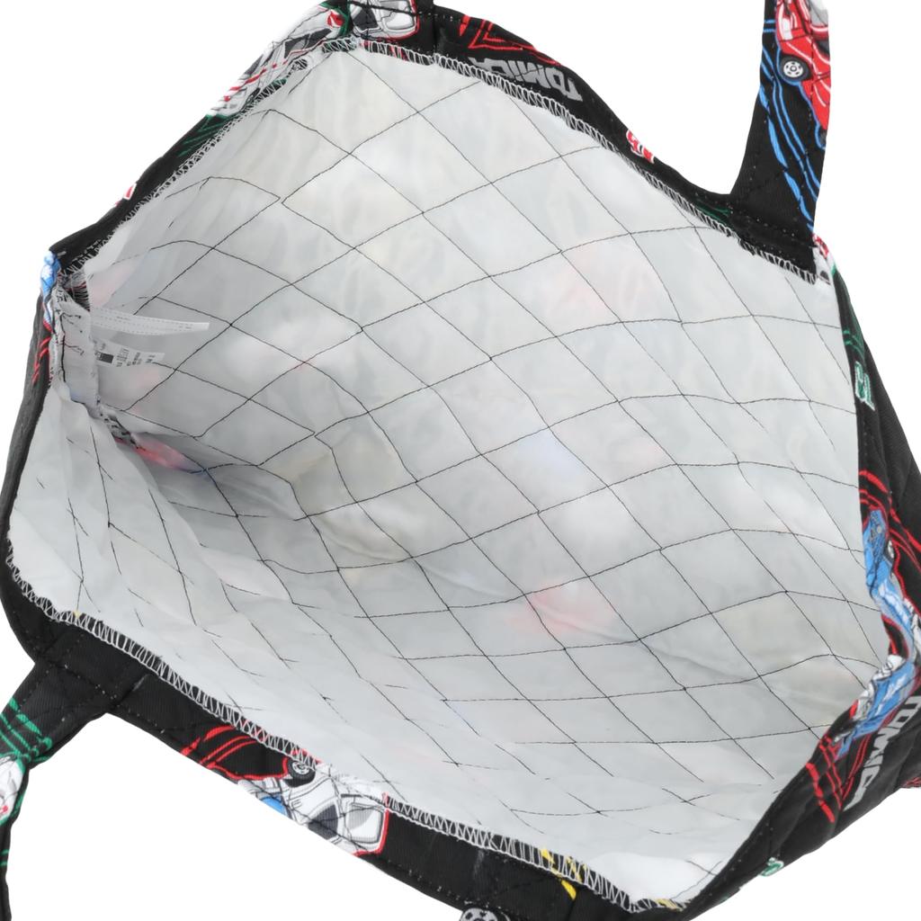 Gesteppte Unterrichtstasche für Jungen Schwarz [Tomica] QTM5-2180