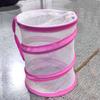 Mesh Cloth Butterfly Catching Cage with Zippered Lid for Summer Camp