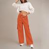 Womens High Waist Drawstring Cargo Sweatpants Casual Loose Long Pants
