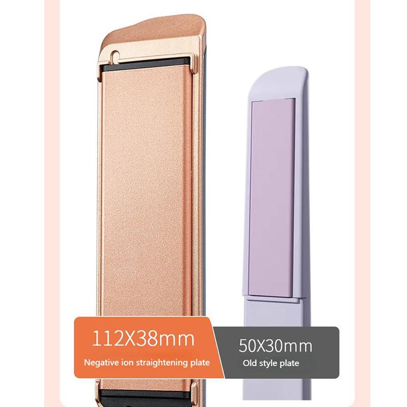Cross-border Negative Ion Ceramic Coating Curling Iron Electric Heating Comb with Multi-Gear Thermostat Source Factory