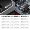 3D Metall Auto Emblem Aufkleber Dekor Abzeichen Decal Innenraum Styling Für Nissan Nismo Tiida Teana Skyline Juke X-trail Almera Qashqai