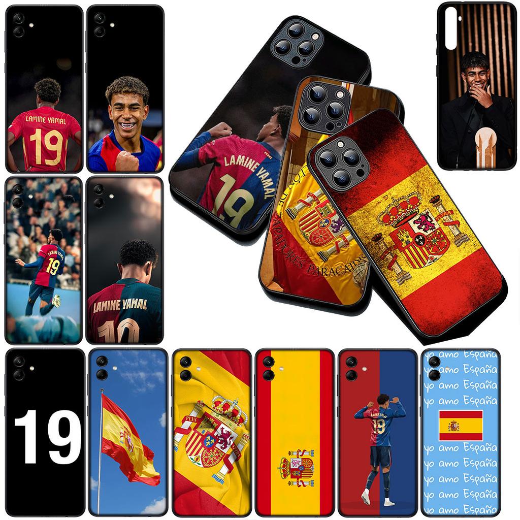Soccer No 19 Spain Flag Football No19 Phone Cover for Apple iPhone 12 13 Pro Max Mini ProMax X XR 17E 13Mini Protective Case