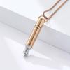 Focued Enhancing Necklace Producing 528 Hz Frequency Jewelry Accessory Portable for Meditation and Stress Alleviation