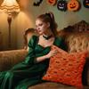 Halloween Ghost Pillowcase 45x45cm Sofa Couch Cushion Covers Gothic Throw Pillow Case for Halloween Home Party Decoration