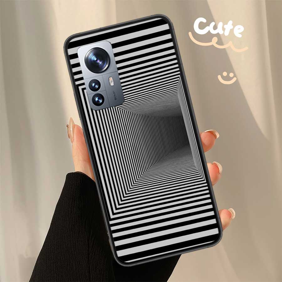 

Визуальная иллюзия художественная картина чехол для телефона Xiaomi Poco X6 X5 X4 X3 GT NFC M4 M5 Pro 5G M3 Mi Note 10 Lite F5 F4 F3 F2 F1 Capa Co Xiaomi Poco X5