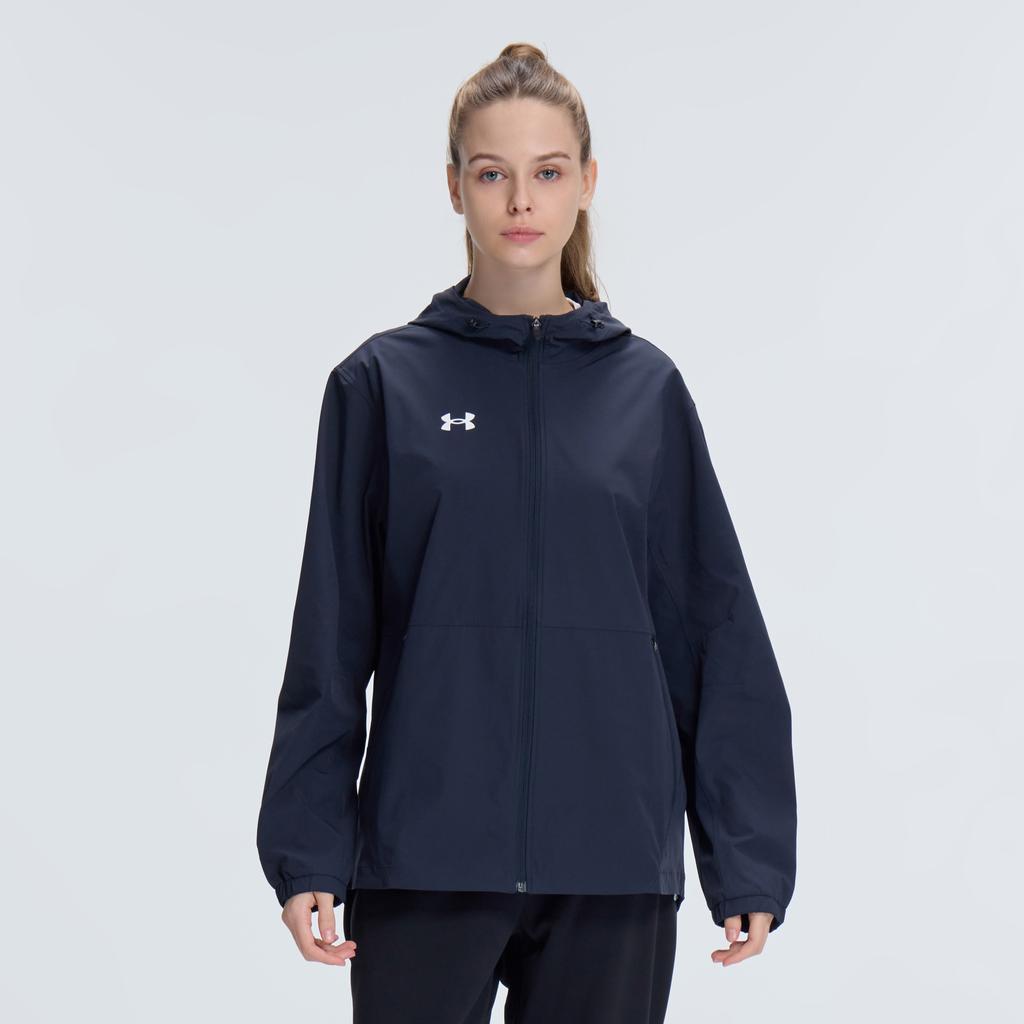 Under Armour Porter Under Armour Jacket Unisex Solid Color Black, Minimalist Style Basic 21600411-001-AB