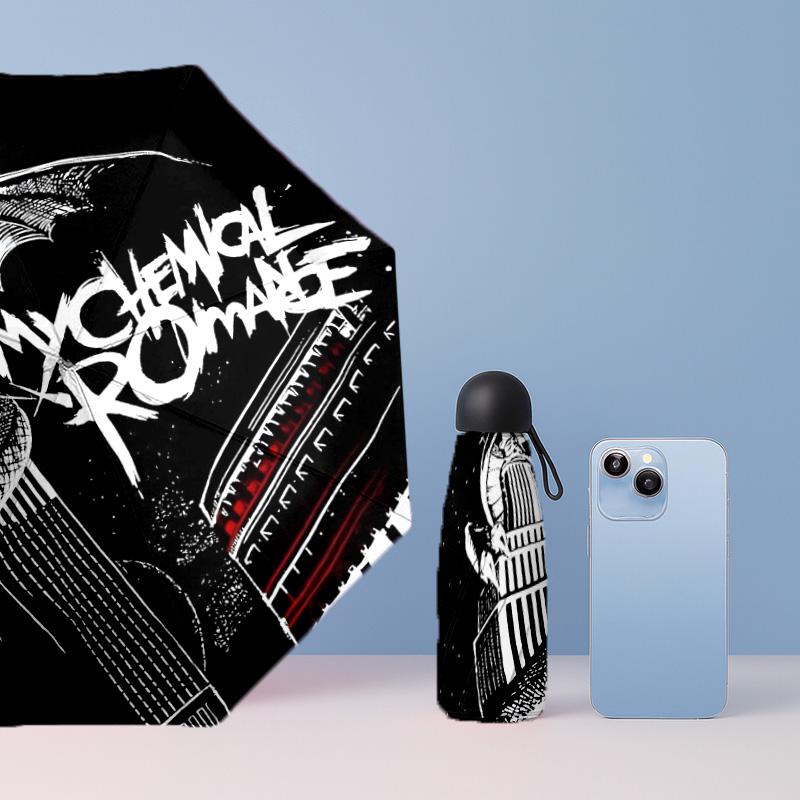 My Chemical Romance (5) Outdoor Umbrella Perfect for Beach Trips Travel Adventures and All Season Outdoor Activities