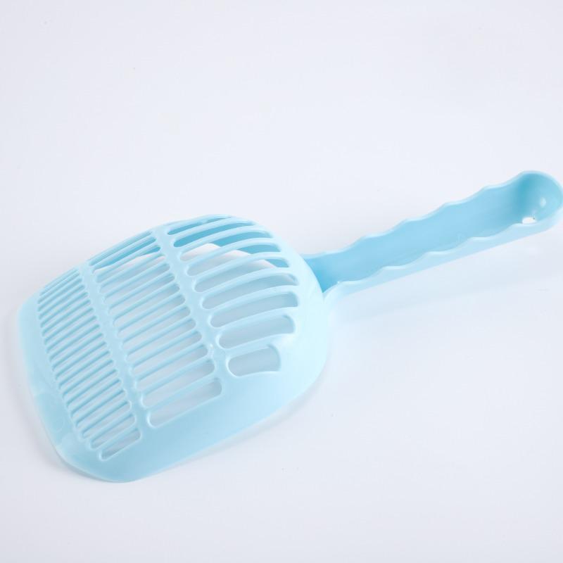 Thickened PP Cat Litter Scoop with Fine Holes - Large Size, Simple Design for Easy Cleaning