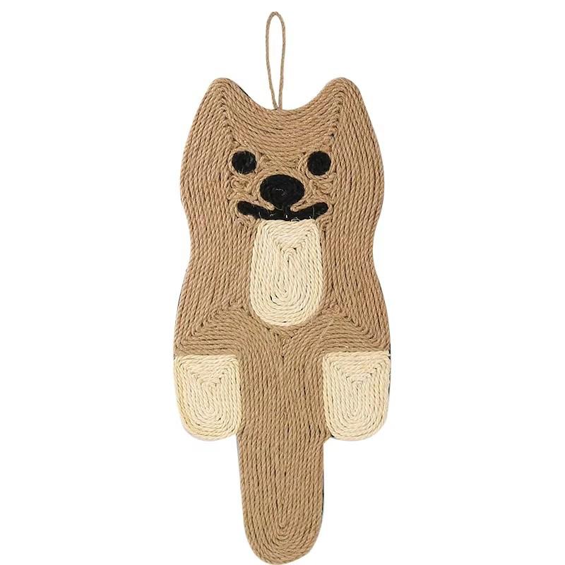 Natural Sisal Cat Scratching Pad Indoor Interactive Mat Reusable Claw Grinding Toy For Cats Kittens Eco Friendly Pet Supplies