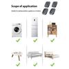 4Pcs Washing Machine Anti Vibration Raised Pads Universal Non Slip Noise Reduction Silicone Feet Mat