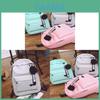 Street Style Canvas Backpack With Waterproof Material For Daily Use And Travel