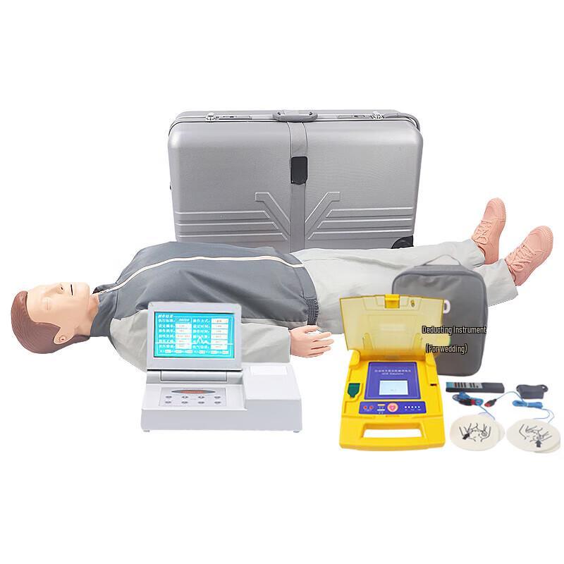 Junpeng CPR and Defibrillation Training Manikin with 12 Scenarios