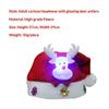 Soft Plush Christmas Santa Hats With Various Styles Led Glowing Design For Xmas Parties Holiday Events