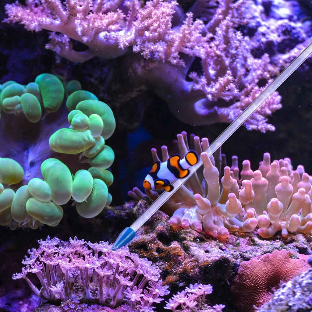 35CM Premium Silicone Coral Feeder Acrylic Reef Aquarium Fish Tank Feeding Tube Liquid Dispenser 40Cm Fish Feeders