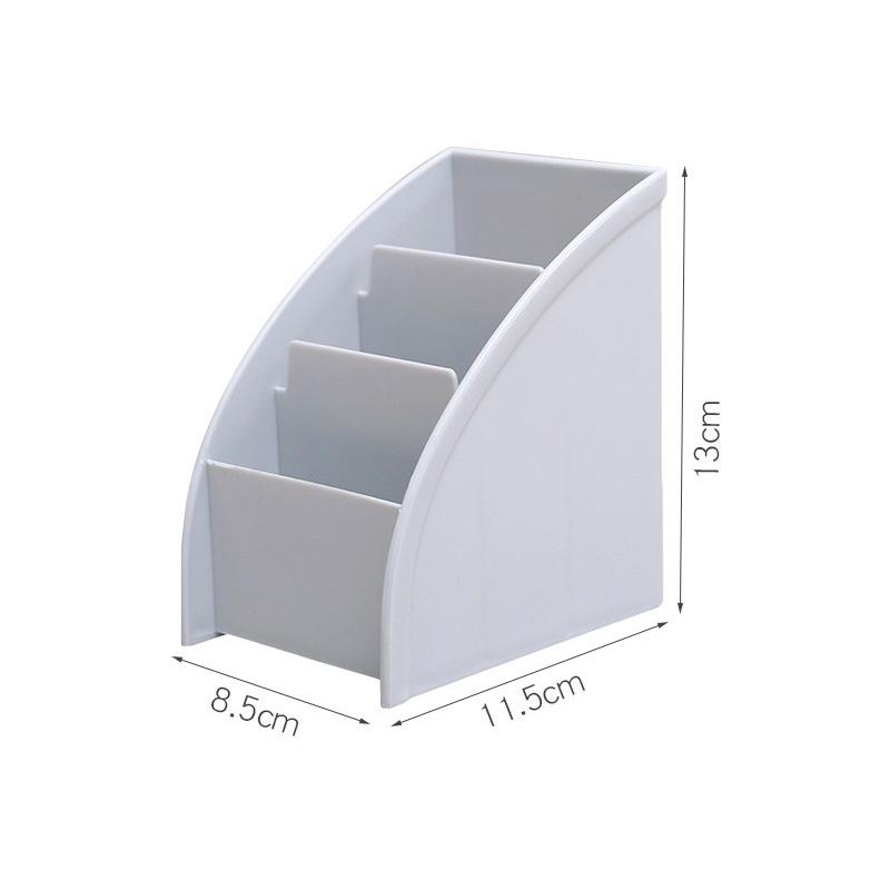 1PC Remote Control Storage Holder Desktop Case Box Organiser Mobile Phone Stand Home Decor Desktop Storage Box Organizer серый